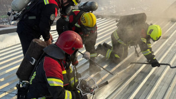 Фотография к новости: В районе барахолки Алматы ликвидировали пожар на площади 1000 кв.м