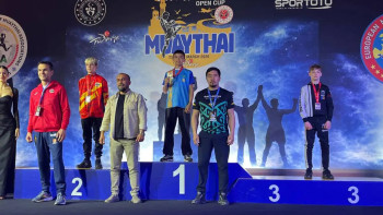 Фотография к новости: Казахстанские тайбоксеры завоевали 20 золотых медалей в Турции