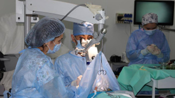 Фотография к новости: 700 алматинских детей с патологиями зрения прошли лечение