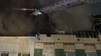 Фотография к новости: Три очага огня ликвидированы в административном здании Актобе