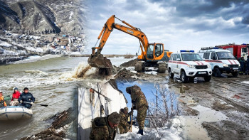 Фотография к новости: Могут ли паводковые воды добраться до Астаны