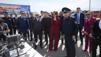 Фотография к новости: Аида Балаева поручила обеспечить готовность побережья Алаколя к летнему сезону