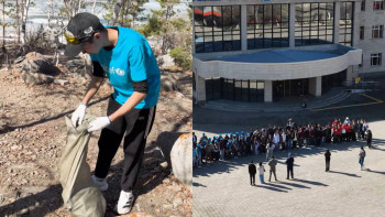 Фотография к новости: В Бурабае собрали 20 тонн мусора за один рейд