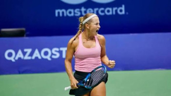 Фотография к новости: Путинцева вывела Казахстан в финал Billie Jean King Cup