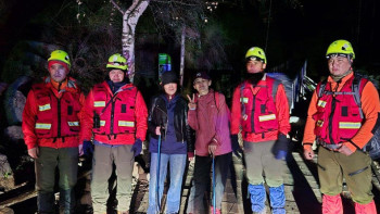 Фотография к новости: Сестры-близнецы попали в буран в горах Алматы