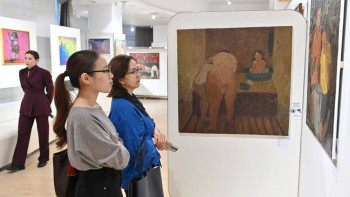 Фотография к новости: В Астане открылась международная выставка «Нұр шашу»