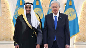 Фотография к новости: В Акорде приняли верительные грамоты послов четырех государств