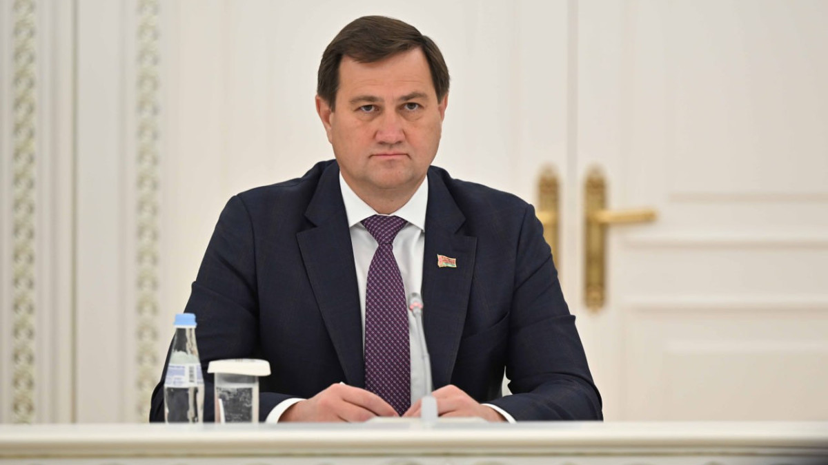  Акорда, министр иностранных дел Беларуси Максим Рыженков.