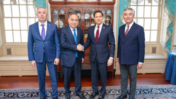 Фотография к новости: Госсекретарь США Марко Рубио встретился с делегацией из Казахстана