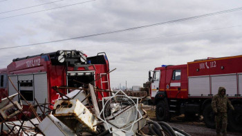 Фотография к новости: Пожар в Астане полностью ликвидирован