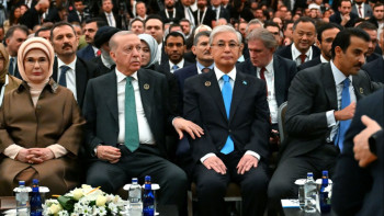 Фотография к новости: Касым-Жомарт Токаев принял участие в церемонии открытия Анталийского дипломатического форума