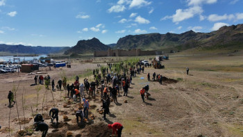 Фотография к новости: 264 тонны мусора вывезли с берегов реки Или