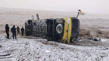 Фотография к новости: Автобус с туристами из Китая попал в ДТП в России