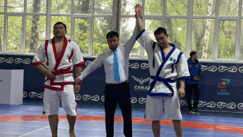 Фотография к новости: Армейский спортсмен стал победителем турнира «Әскер барысы – 2026»