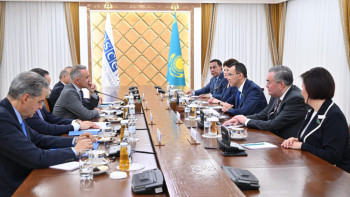 Фотография к новости: Ашимбаев призвал поддержать водную инициативу Казахстана на уровне ОБСЕ