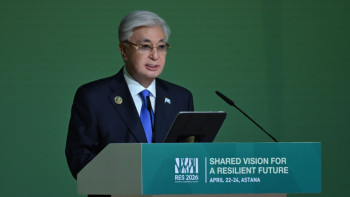 Фотография к новости: Президент Казахстана призвал к справедливому «зелёному» переходу без давления на развивающиеся страны