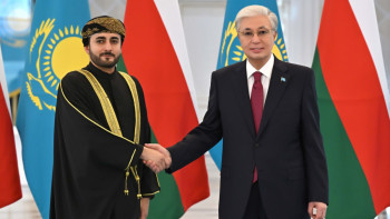 Фотография к новости: Токаев: Оман является надежным партнером Казахстана в арабском мире
