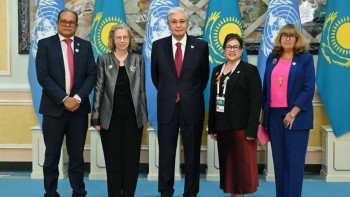 Фотография к новости: Руководители международных конвенций приветствовали программу "Таза Қазақстан"