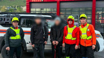 Фотография к новости: Горная болезнь застала алматинского туриста на пике Сатпаева