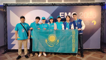 Фотография к новости: Школьник из Астаны выиграл Европейскую олимпиаду по математике