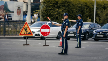Фотография к новости: На пересечении Сыганак и Айтеке би временно ограничат движение в Астане