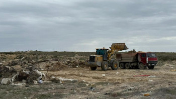 Фотография к новости: Свалку у пляжей в Актау ликвидировали после жалоб туристов