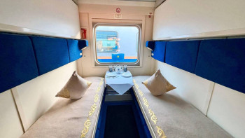 Фотография к новости: Турпоезд «Keruen Express» отправился в рейс из Казахстана в Узбекистан