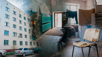 Фотография к новости: Плоды "ремонта" пожинают жители аварийного дома в Астане