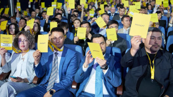 Фотография к новости: Партия «Әділет» заявила о поддержке реформ Главы государства
