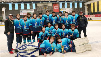 Фотография к новости: Astana Team занял первое место на международном турнире по хоккею с шайбой