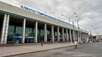 Фотография к новости: На вокзале Алматы-1 завершили часть работ