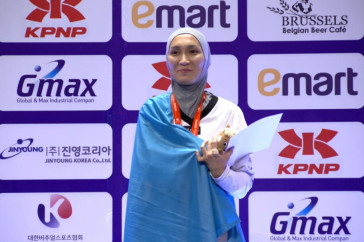 Фотография к новости: Казахстанка выиграла золото чемпионата Азии по паратхэквондо