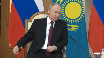 Фотография к новости: Путин заявил о реализации 70 совместных инвестпроектов Казахстана и России