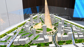 Фотография к новости: Токаеву представили проект города Алатау