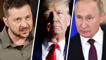 Фотография к новости: Трамп провел телефонные переговоры с Путиным и Зеленским