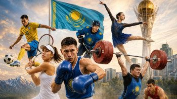 Фотография к новости: От Головкина до Сатпаева: как казахстанские спортсмены прославляют страну в мире