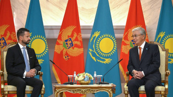Фотография к новости: Токаев назвал Черногорию надежным партнером Казахстана на Балканах
