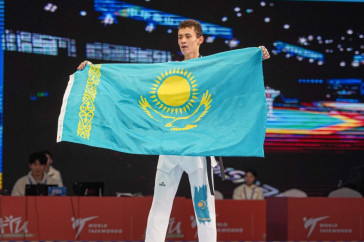 Фотография к новости: 18 медалей завоевали казахстанские таеквондисты на Altaic Cup в Астане