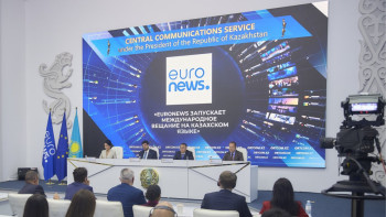 Фотография к новости: Euronews впервые запустит новости на казахском языке