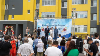 Фотография к новости: В Усть-Каменогорске 136 семей получили квартиры
