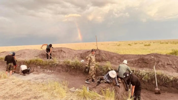 Фотография к новости: В Костанайской области обнаружили уникальные захоронения эпохи неолита