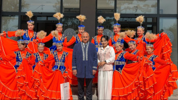 Фотография к новости: Культура объединяет страны: Юные артисты представили Казахстан в Турции