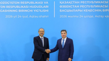 Фотография к новости: Казахстан и Узбекистан подписали соглашения на 80 млрд тенге в Актау