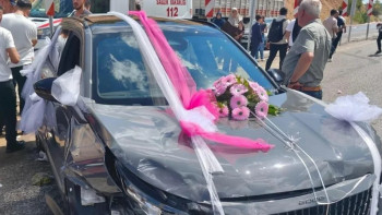 Фотография к новости: ДТП со свадебным кортежем произошло в Турции: Девять человек пострадали