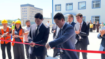 Фотография к новости: В Жамбылской области открыли завод по производству сэндвич-панелей