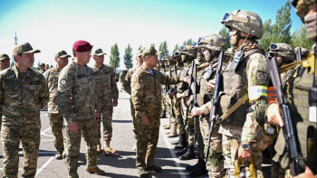 Фотография к новости: Начальник Генштаба назвал ключевые задачи для воинской части