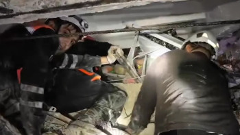 Фотография к новости: В Баку обрушился потолок в магазине: женщина оказалась под завалами