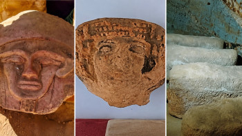 Фотография к новости: Сразу пять мумий нашли в древней гробнице в Египте