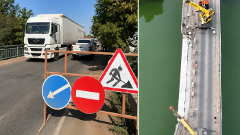 Фотография к новости: На дороге к границе с Россией временно ограничат движение