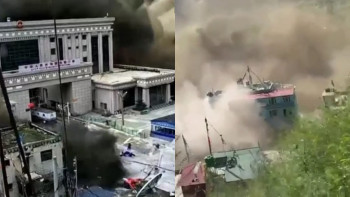 Фотография к новости: Смертоносное наводнение в Непале: жителей эвакуируют, есть погибшие